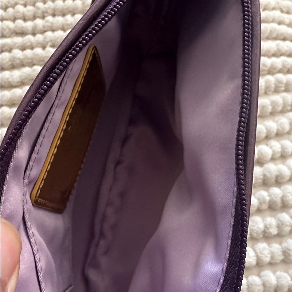 Coach Purple Wristlet Clutch - Picture 6 of 6